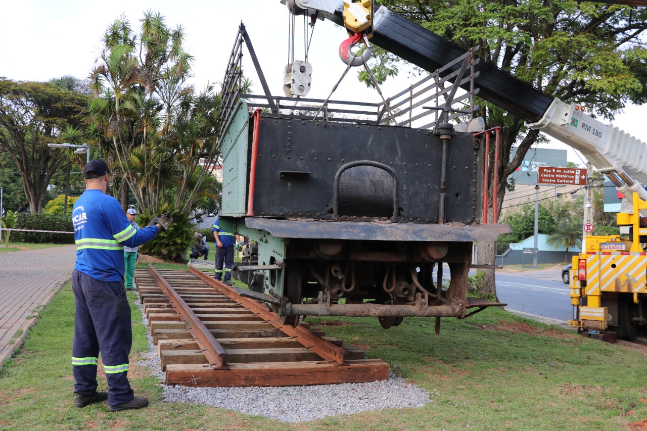 17.10.2022 Conclu&iacute;da transfer&ecirc;ncia da locomotiva para cabeceira do Lago do Tabo&atilde;o (6)