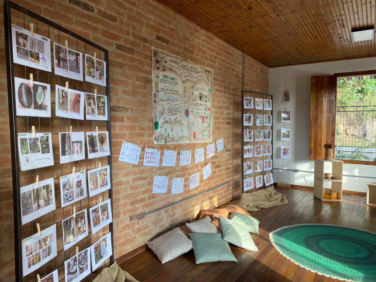 Exposi&ccedil;&atilde;o da Escola Viverde encerra Junho VerdeAzul 2025 no CES Sala Verde Pindorama