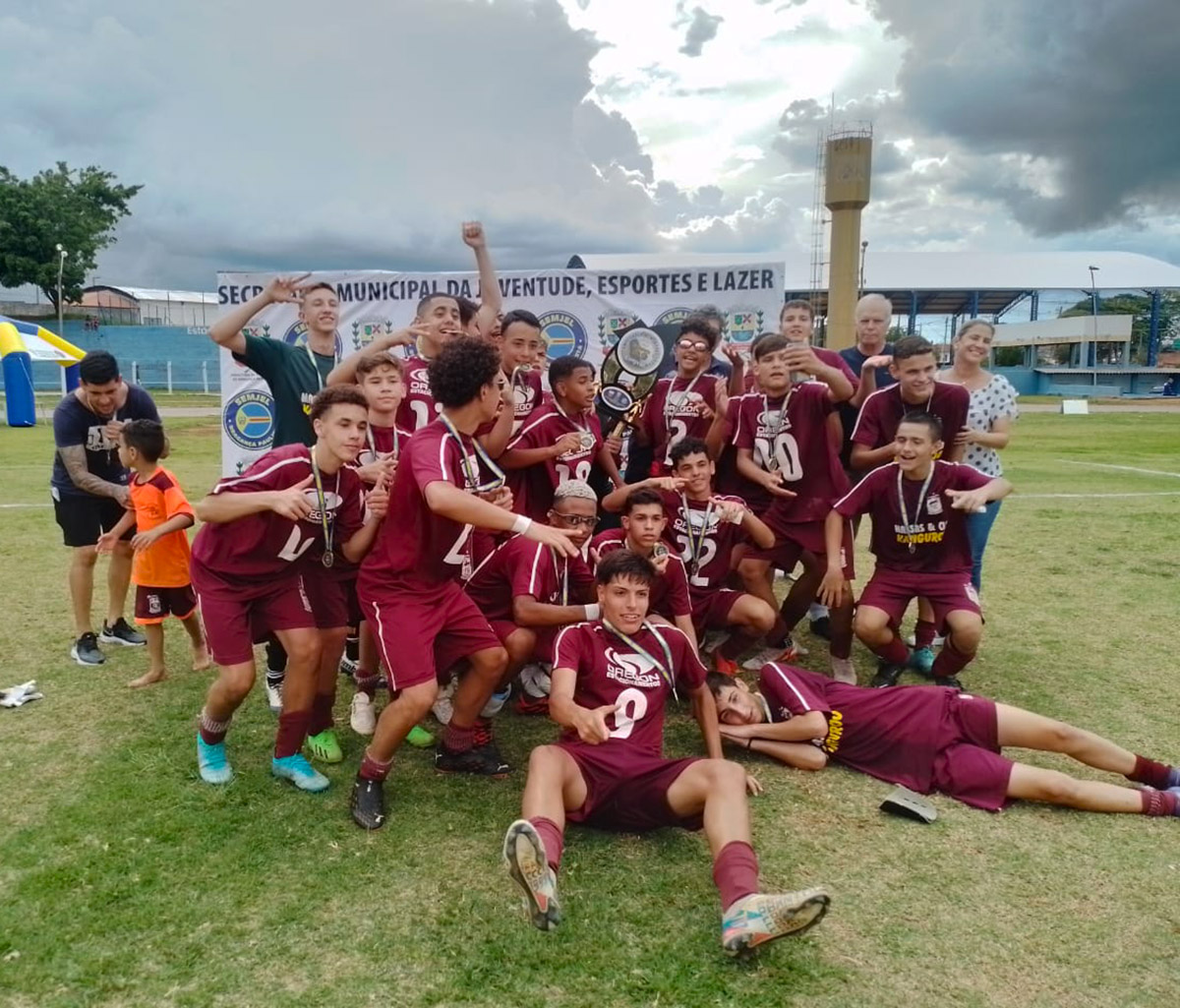 Campeonato de Futebol de Menores 2022 conhece os campeões