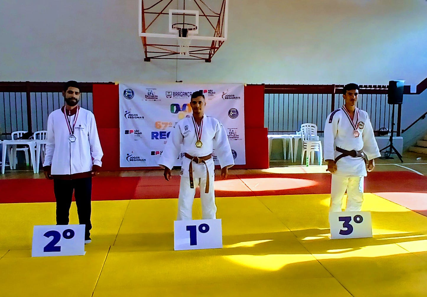 Jean Gomes de Oliveira ouro no jud&ocirc; categoria peso ligeiro