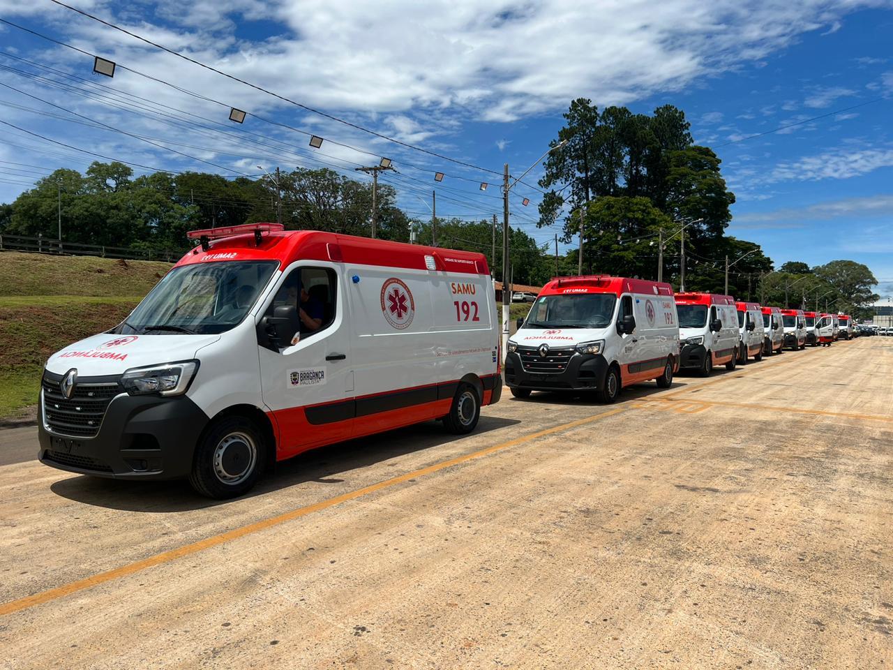 Prefeitura de Bragança Paulista entrega novas ambulâncias do SAMU e apresenta (20)