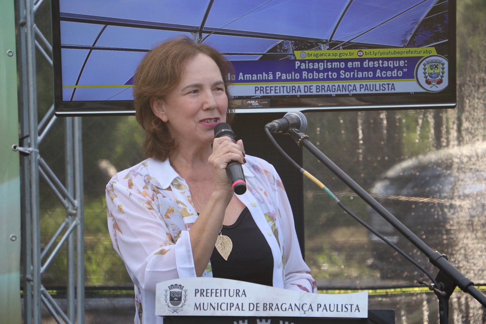 Inaugura&ccedil;&atilde;o Novo Viveiro - Primeira-Dama Cleide Izepi da Silva