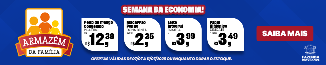 Ofertas Armazém da Família 06 a 11 de Julho