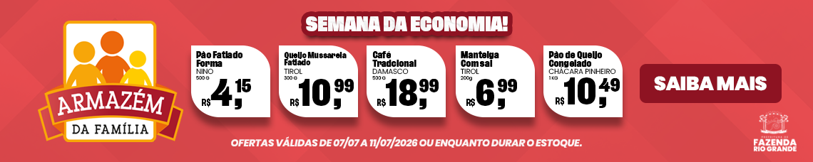 Ofertas Armazém da Família 13 a 18 de Julho