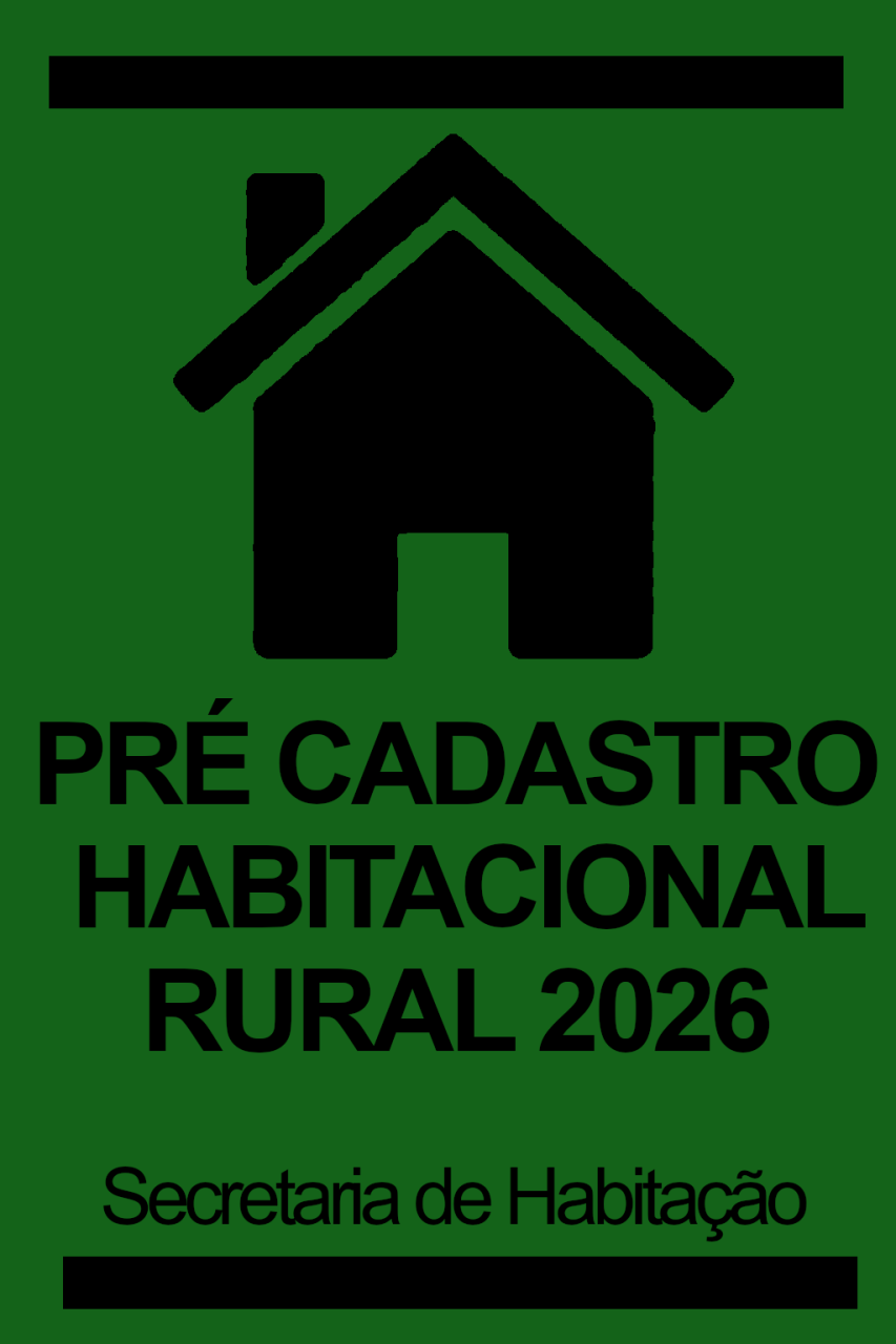 Pr&eacute; Cadastro Habitacional Rural