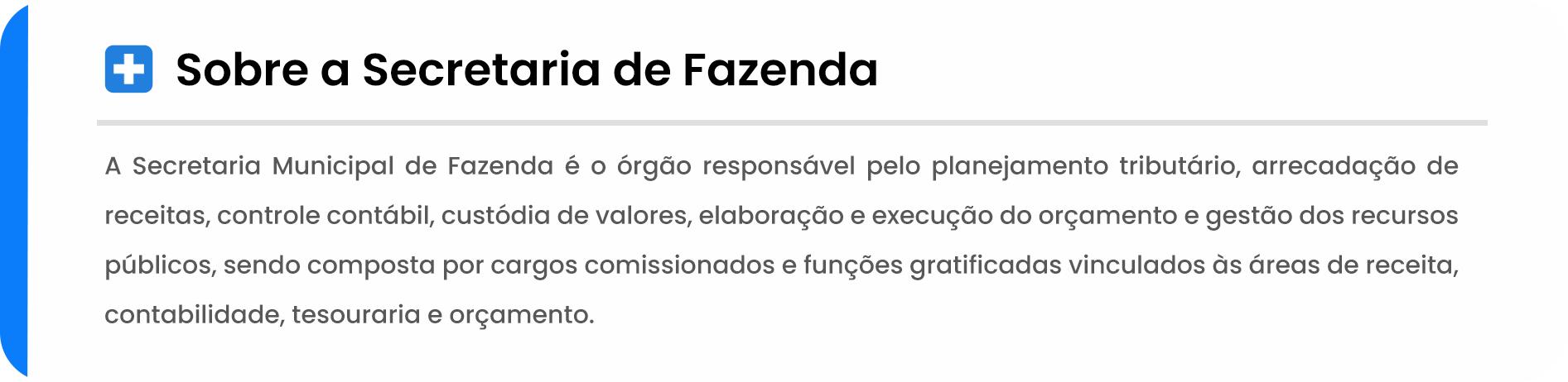 SOBRE A SECRETARIA