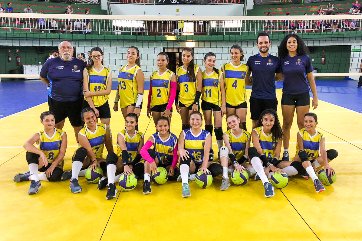 Equipe de Voleibol Adulto Feminino de Bragança Paulista conquista