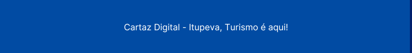 CAUTUR - Cadastro Único dos Prestadores de Serviços Turísticos de Itupeva