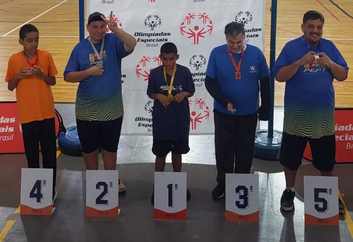 50m rasos Rafael 5° e Lucas em 2°