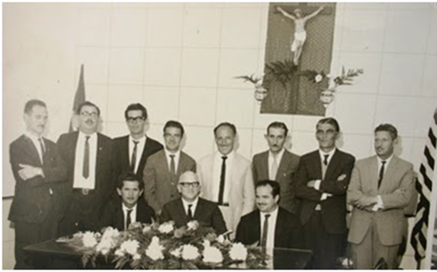 Os primeiros vereadores