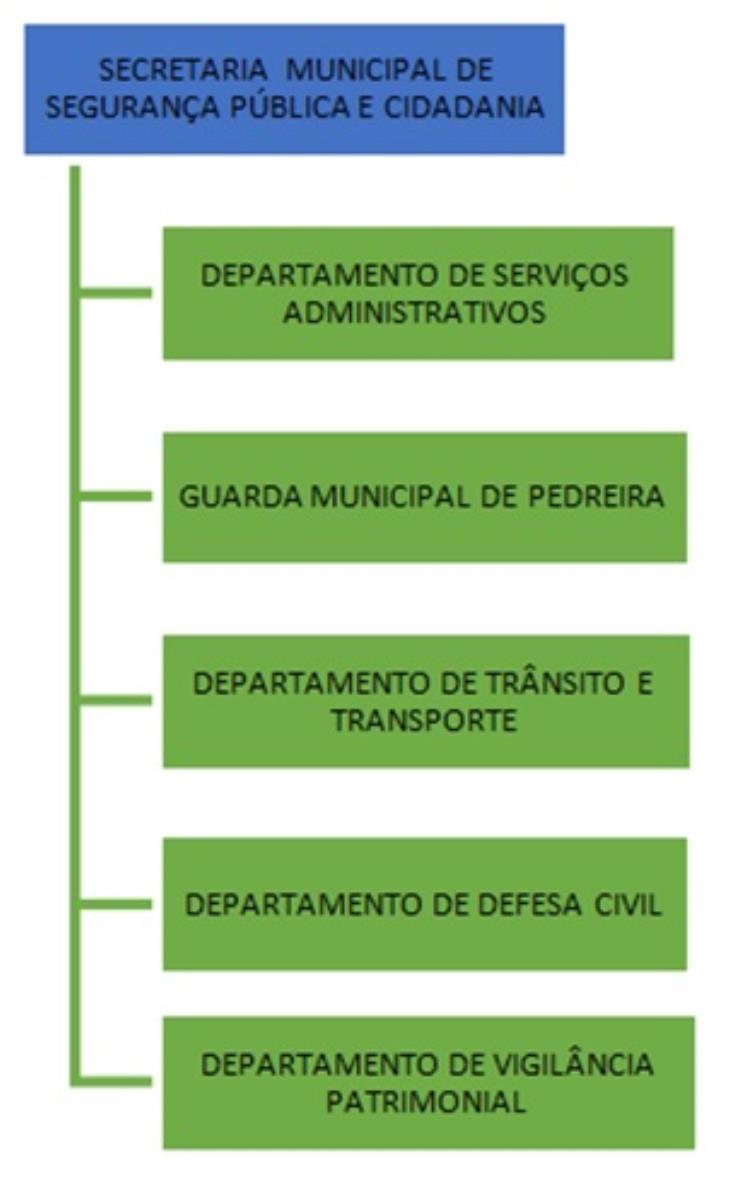 Organograma Seguran&ccedil;a e Cidadania