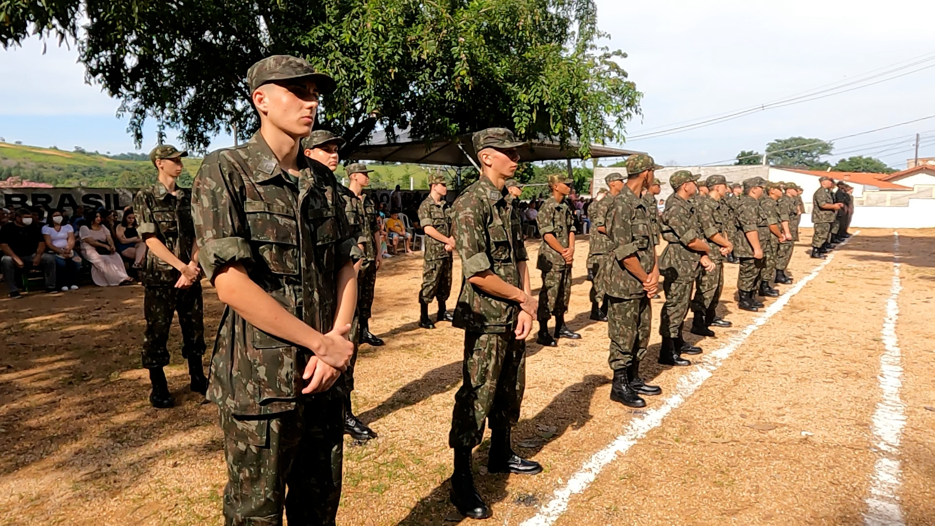 TIRO DE GUERRA, EM LAFAIETE, REALIZA SOLENIDADE DE MATRÍCULA DE 1OO  ATIRADORES-TURMA 2023