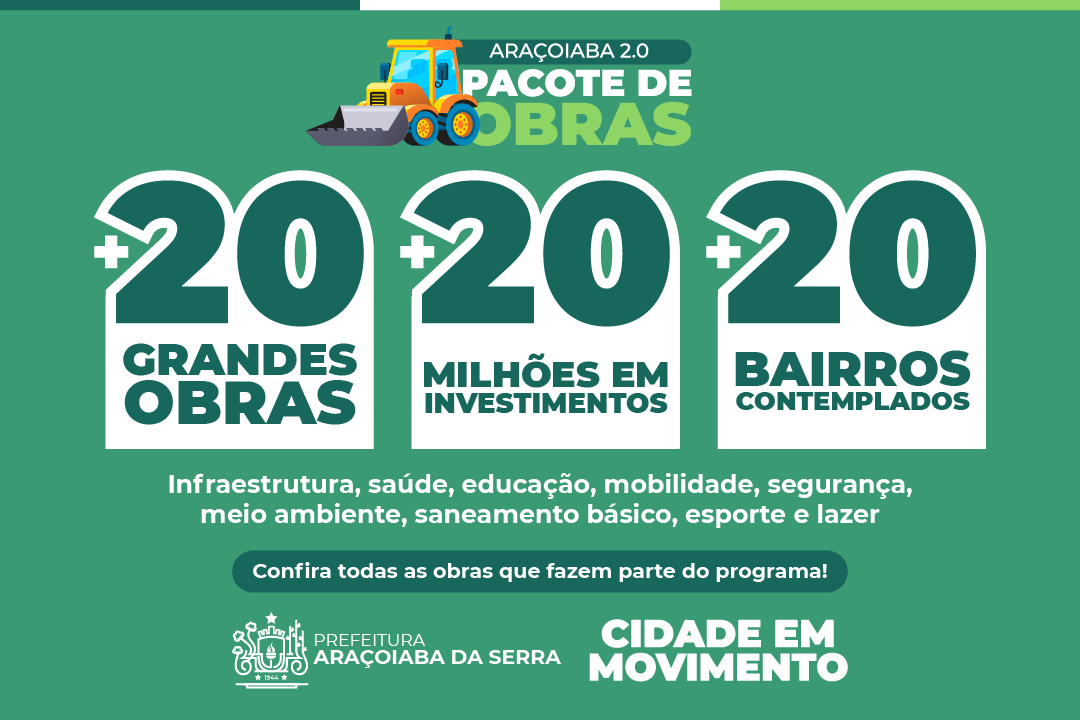 Novo Pacote de Obras