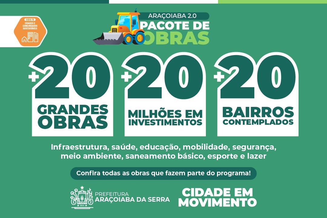 Novo Pacote de Obras