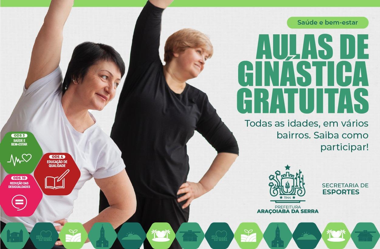 Aulas de Ginástica Gratuitas