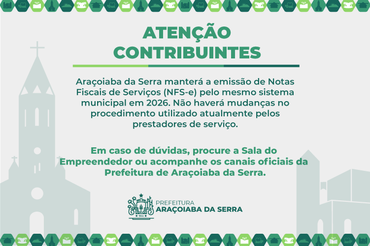 Emissão de Notas 2026