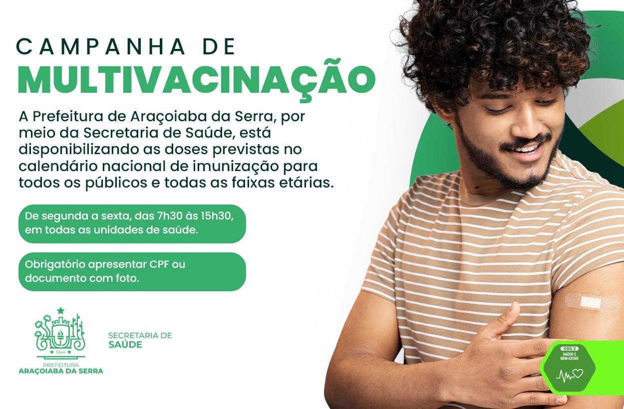 Campanha de Multivacinação