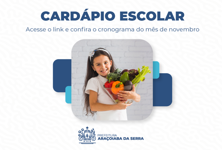 Cardápio Escolar Online