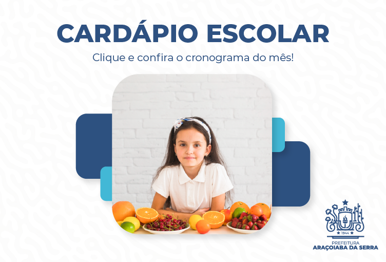 Cardápio Escolar