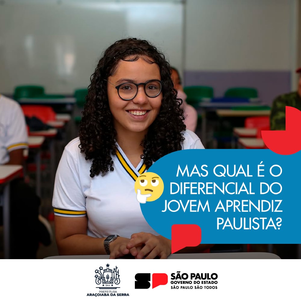 Programa Jovem Aprendiz Paulista Prefeitura De Araçoiaba Da Serra