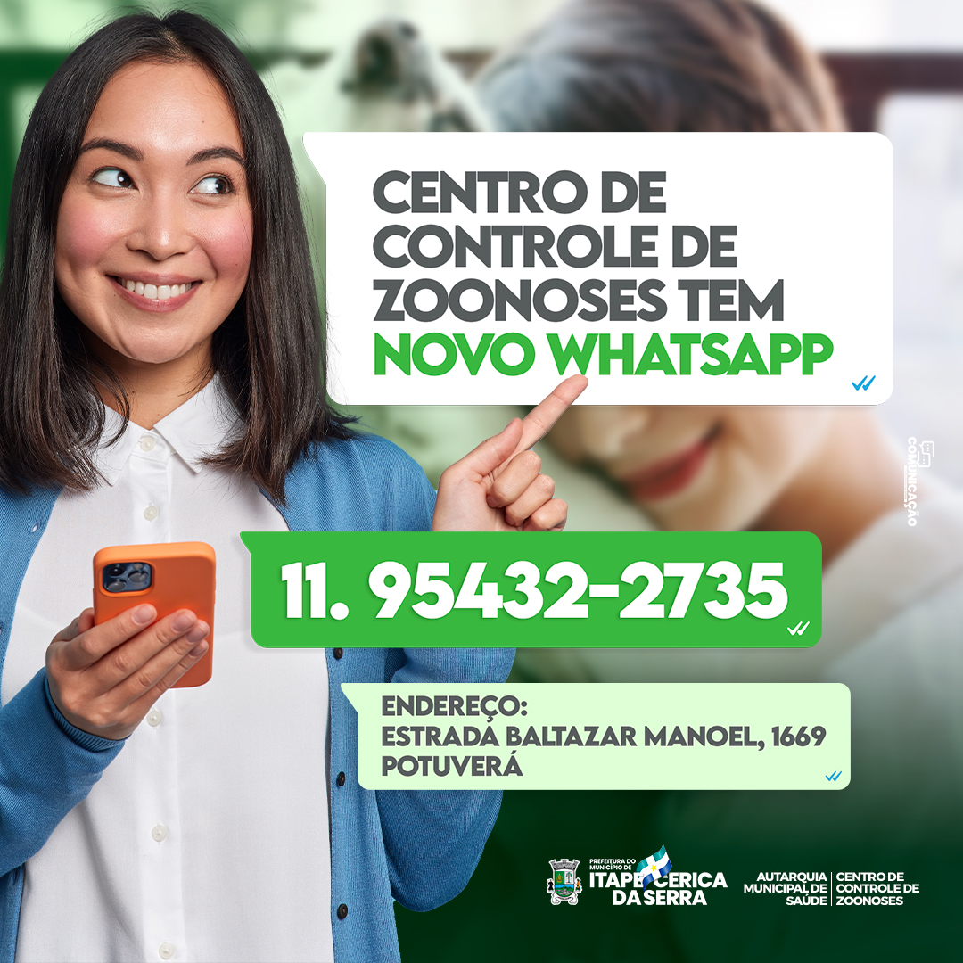 Whatsapp - Centro de Controle de Zoonoses 2023_Feed