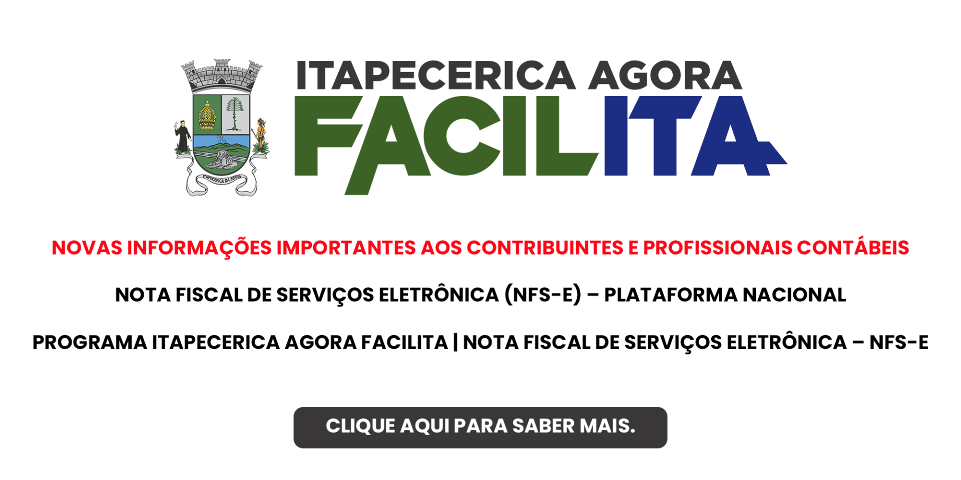 AGORA FACILITA - NOVAS INFORMAÇÕES - 2000x1000