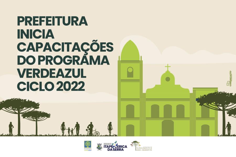 Prefeitura inicia capacitações do Programa VerdeAzul – Ciclo 2022