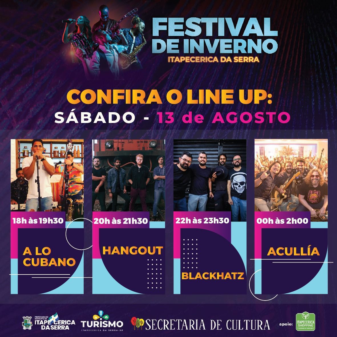 Festival de Inverno acontece no próximo final de semana Itapecerica