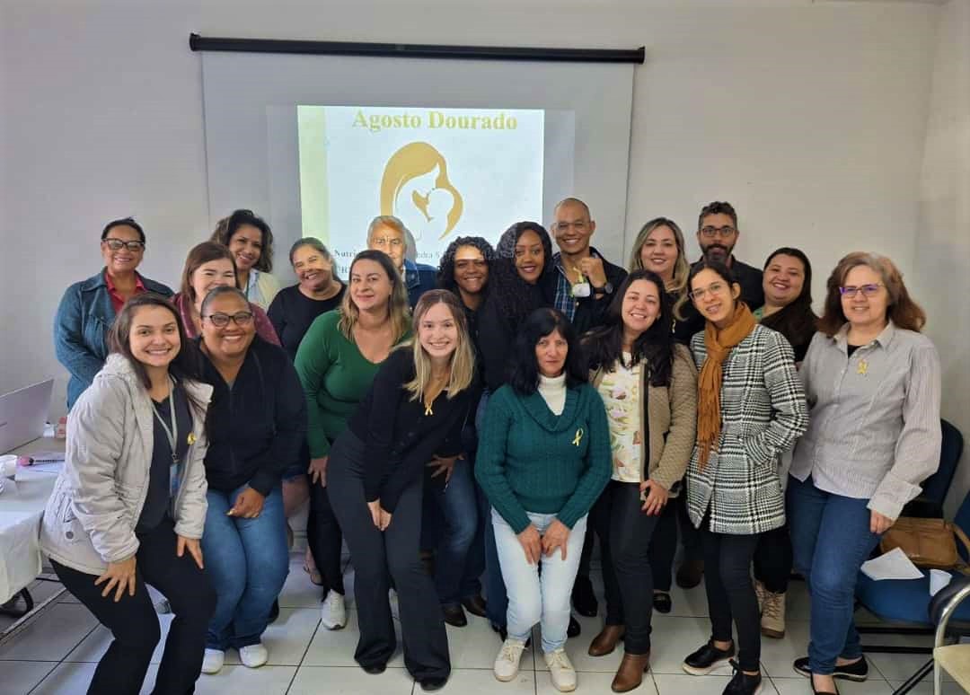 PALESTRA CAMPANHA AGOSTO DOURADO NA UBS DO ACARAJÓ. – Prefeitura de Bragança