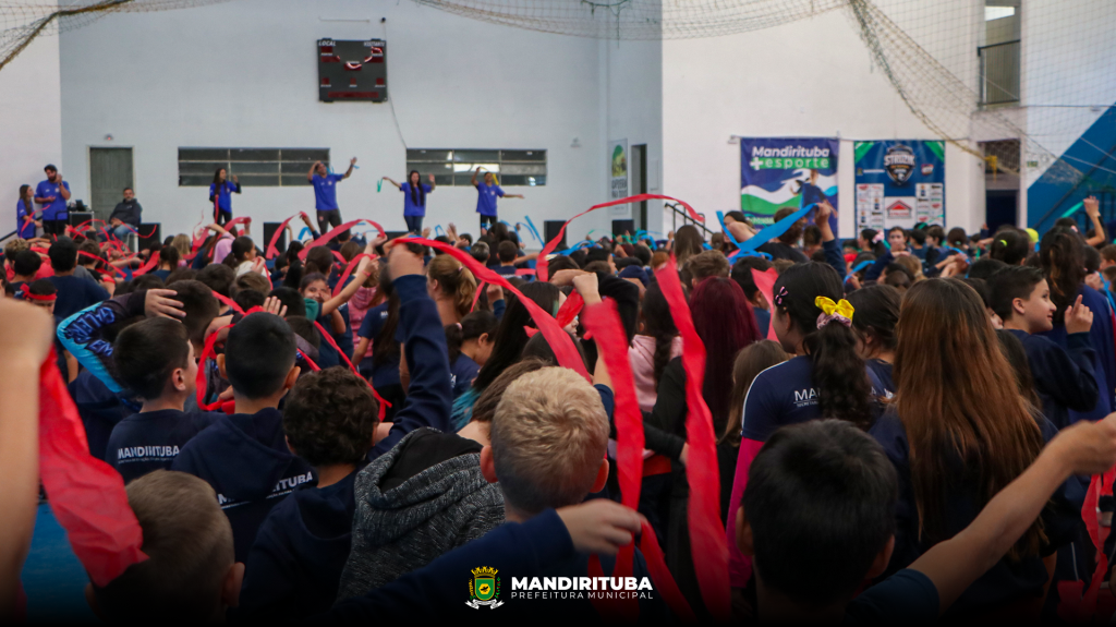 Dia do Desafio reúne crianças da rede municipal em manhã especial no Mandiritubão