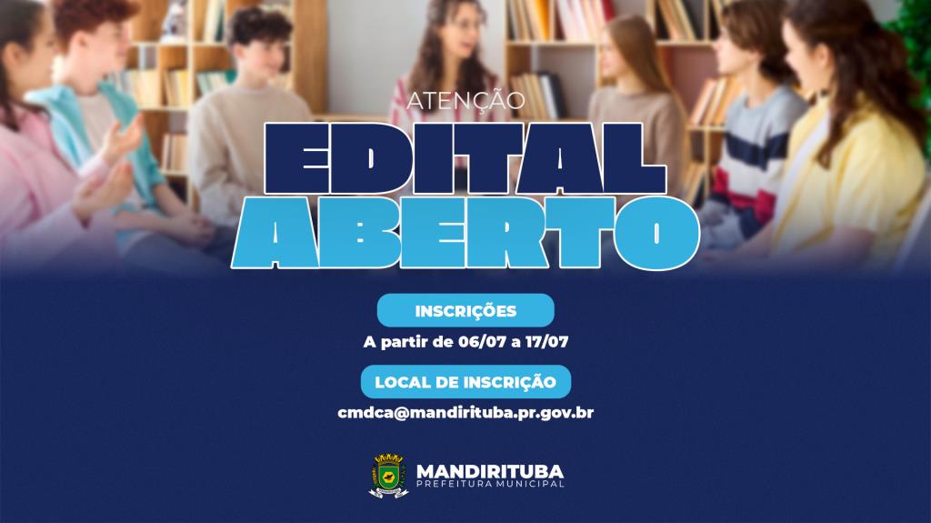 CMDCA de Mandirituba abre inscrições para o Selo Empresa Parceira 2026/2027