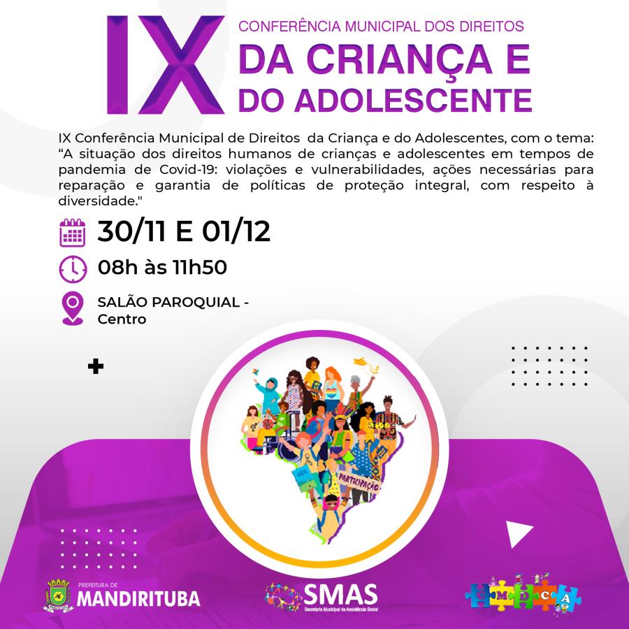 9ª Conferência Municipal Dos Direitos Da Criança E Do Adolescente