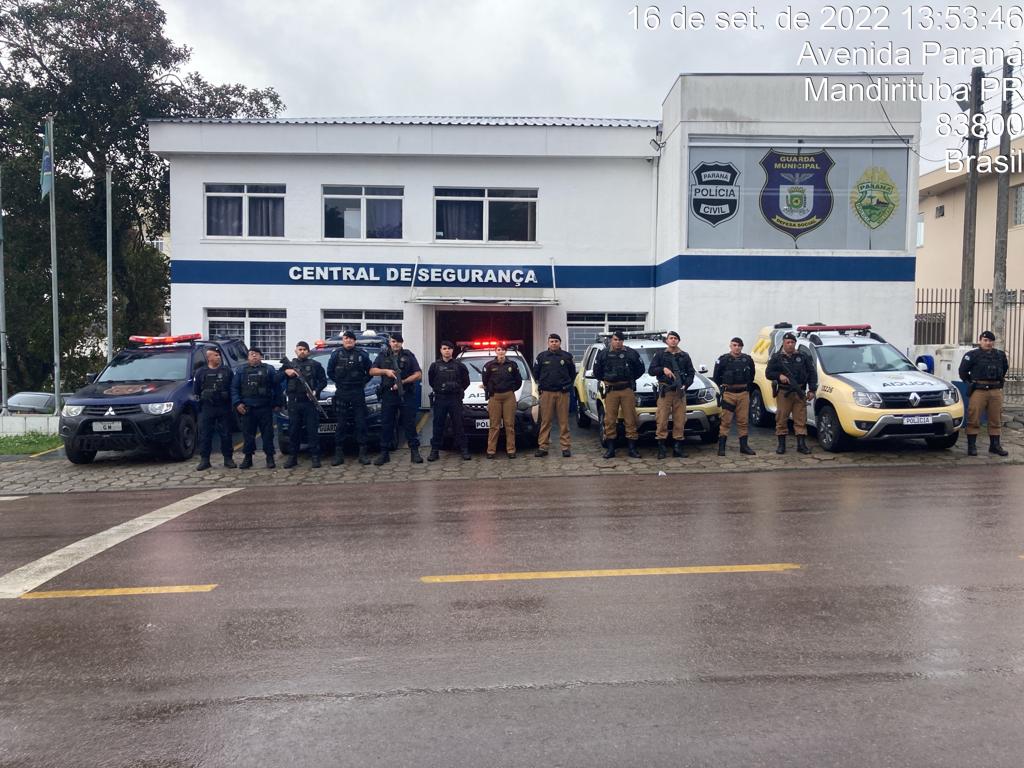 Segurança de Mandirituba realiza mais uma Operação Aliança no município