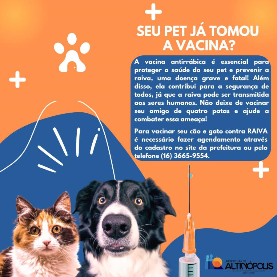 Vacinação Antirrábica: Proteja seu Pet e sua Família Contra a Raiva!