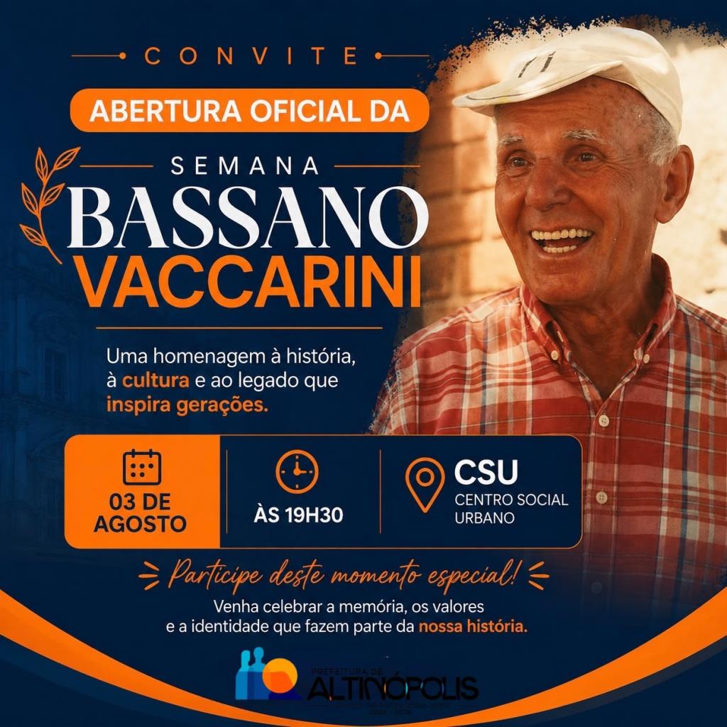 Um convite especial para toda a nossa comunidade!