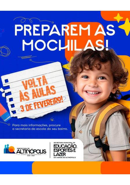 Volta às Aulas em Altinópolis!