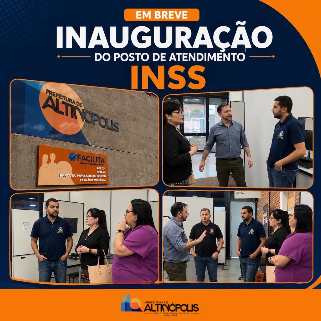 🏢 Em breve: Atendimento do INSS no Facilita
