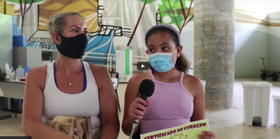 Vacinação covid-19: crianças a partir de 8 anos