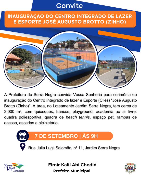CONVITE DE INAUGURAÇÃO ✅