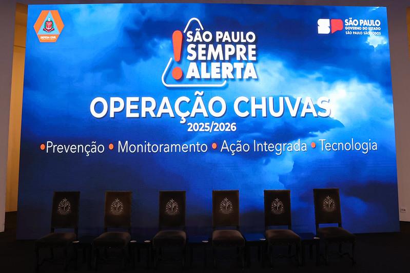 Prefeitura de Serra Negra participou do lançamento do SP Sempre Alerta - Operação Chuvas