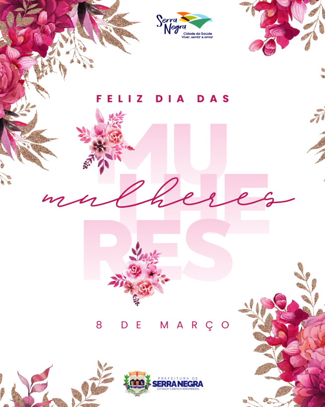 Feliz Dia das Mulheres!