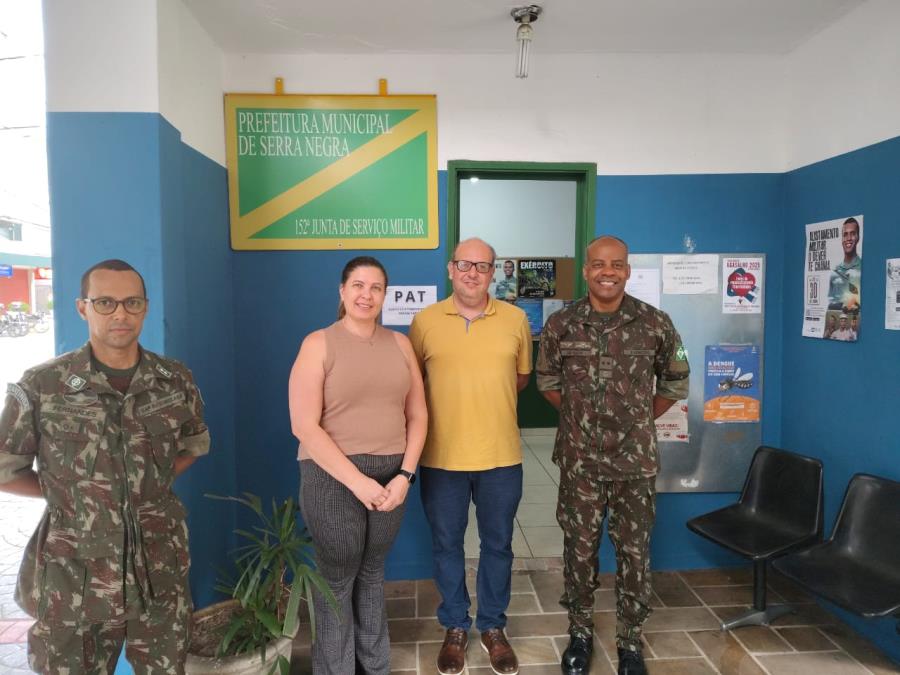 EXÉRCITO BRASILEIRO VISTORIOU JUNTA MILITAR DE SERRA NEGRA