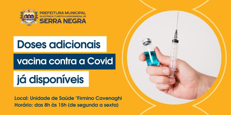 Vacinas adicionais contra a covid-19 