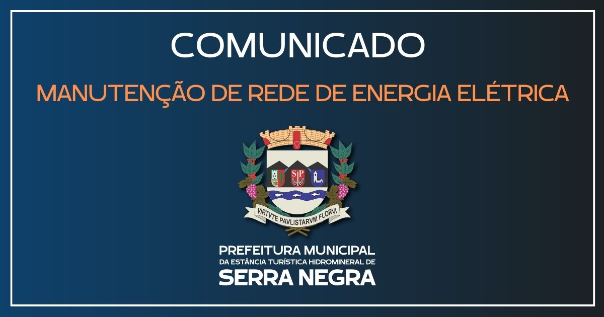 Manutenção de rede de energia elétrica
