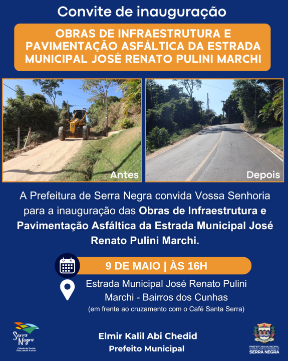 CONVITE DE INAUGURAÇÃO