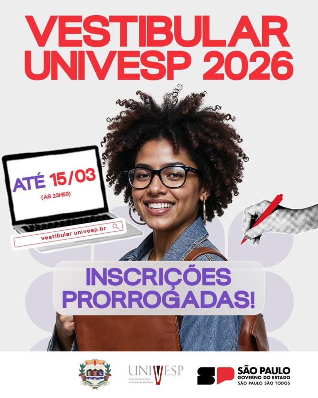 📚✨ Boa notícia para quem quer estudar!