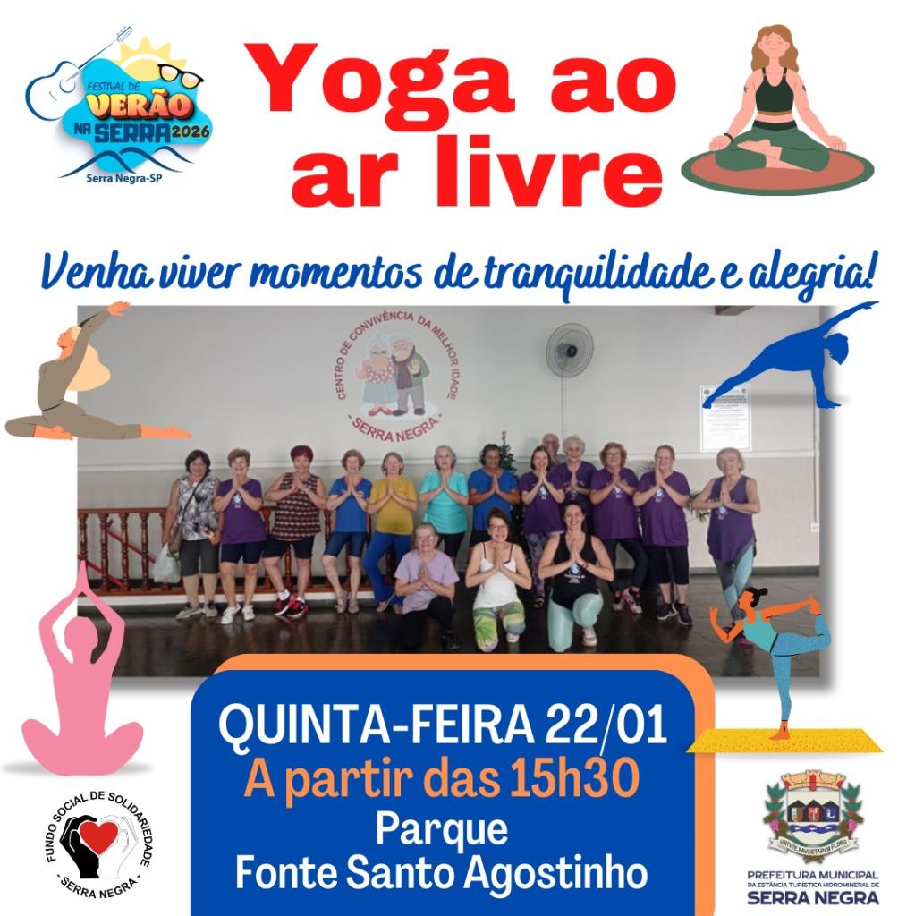 🌿 Yoga ao ar livre 🌿🧘‍♂️
