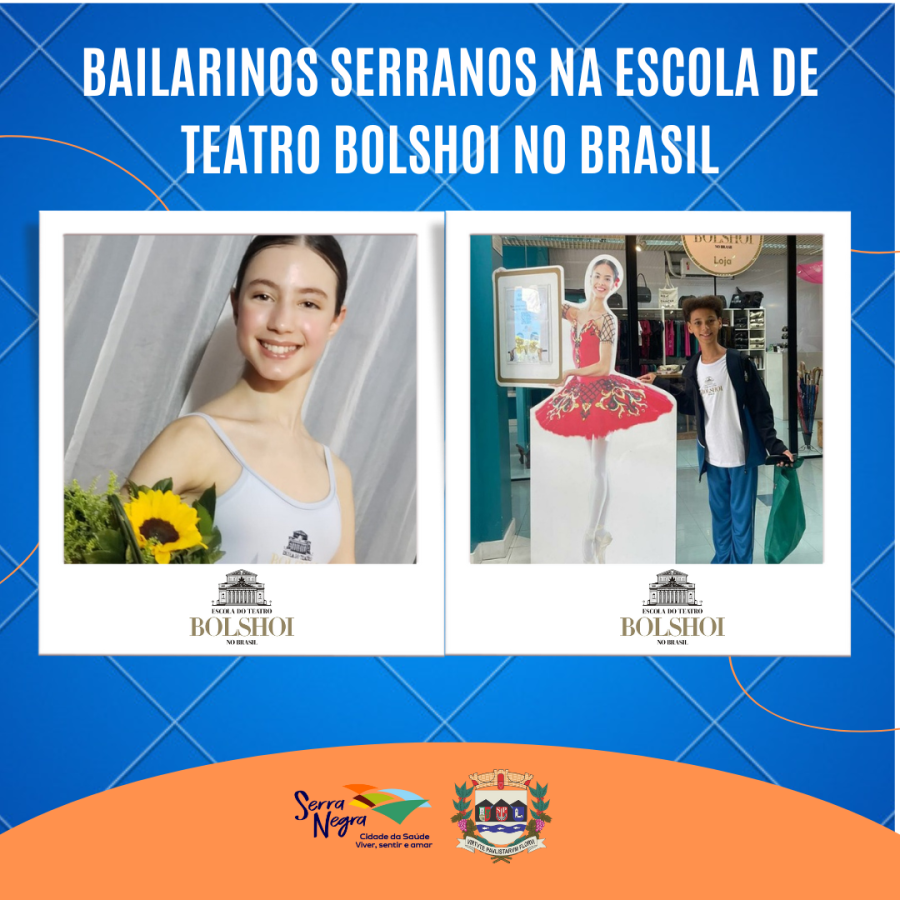 BAILARINOS SERRANOS APRESENTAM-SE NAS COMEMORAÇÕES DE 25 ANOS DA ESCOLA DE TEATRO BOLSHOI NO BRASIL