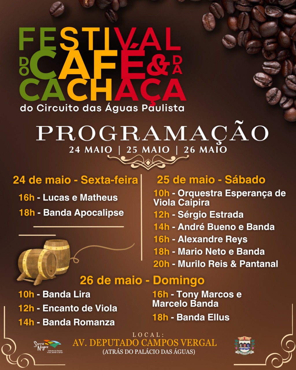 FESTIVAL DO CAFÉ E DA CACHAÇA 2024