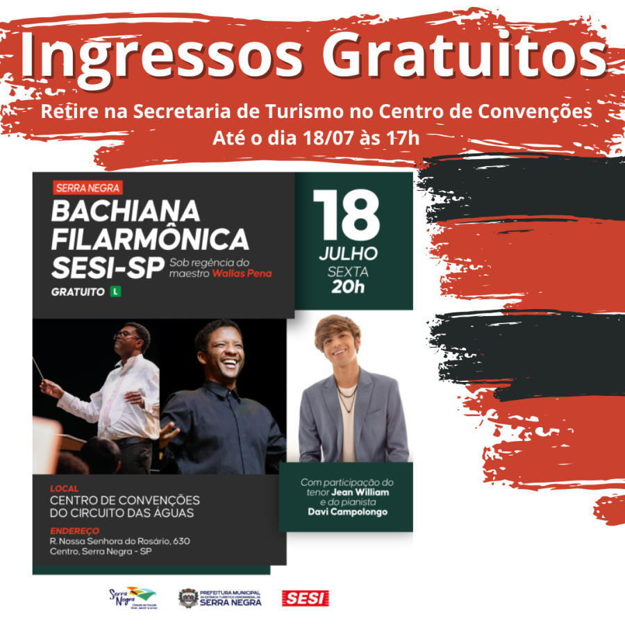 🎶 Uma noite inesquecível está chegando a Serra Negra!
